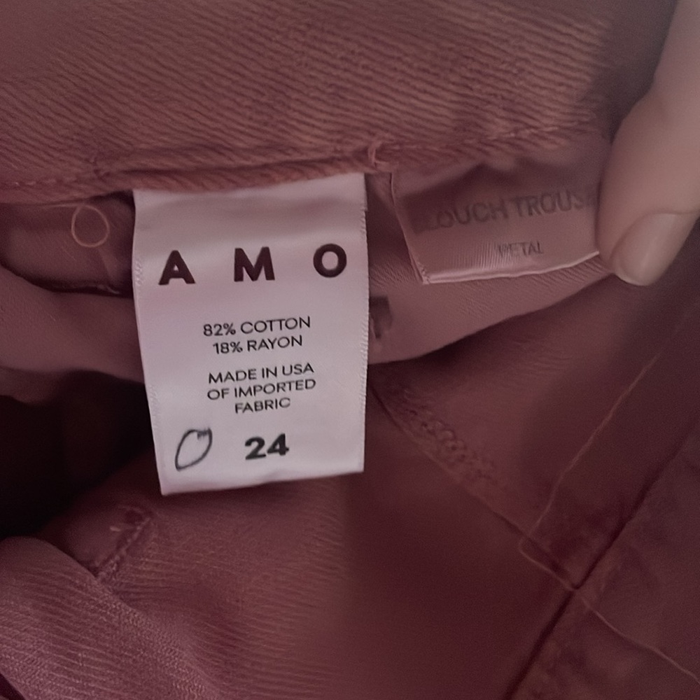 AMO Pink Slouchy/Relaxed Jeans 24 - Picture 11 of 12